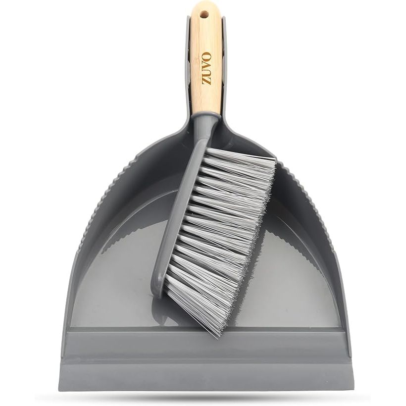 Zuvo - Dustpan and Brush Sets – Indoor & Outdoor Sweeping Brush with Pan
